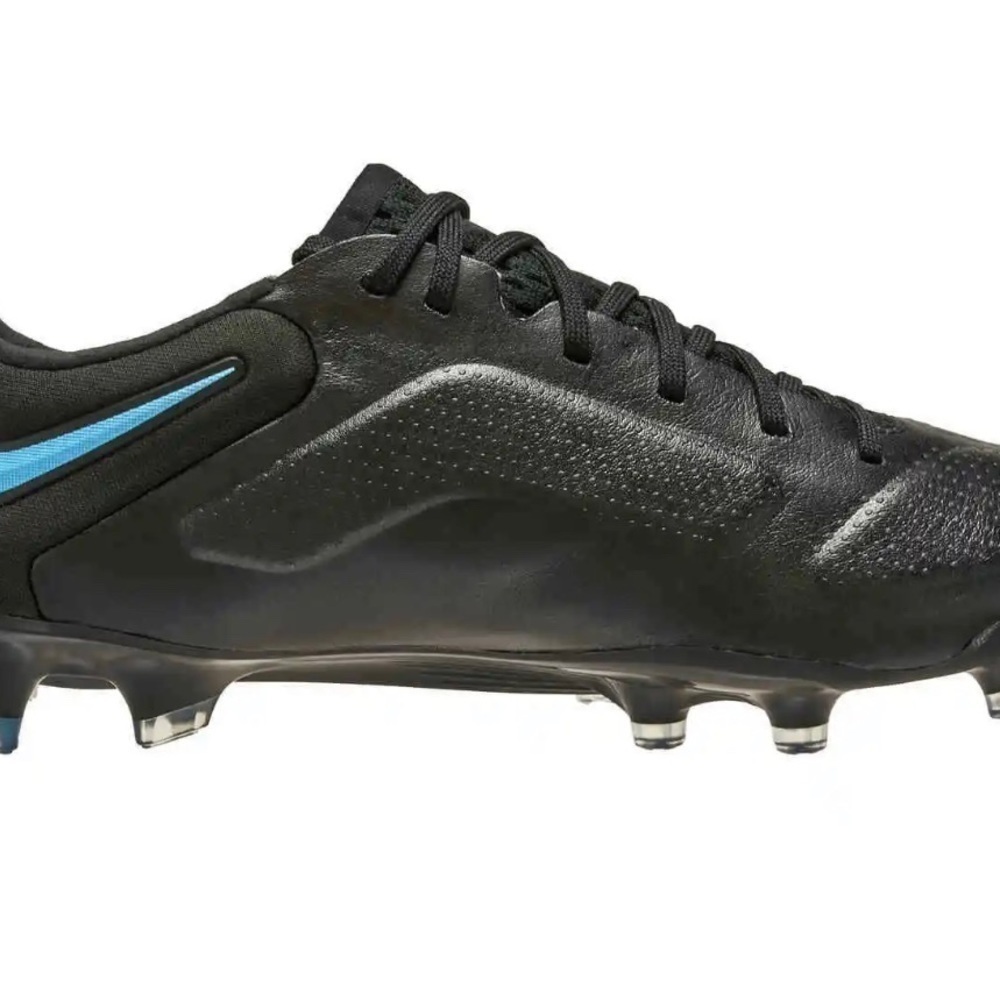 Nike Tiempo Legend 9 Elite FG Black Iron Grey Blue Hero CZ8482-004 sz 7 Men's ne - Picture 2 of 8
